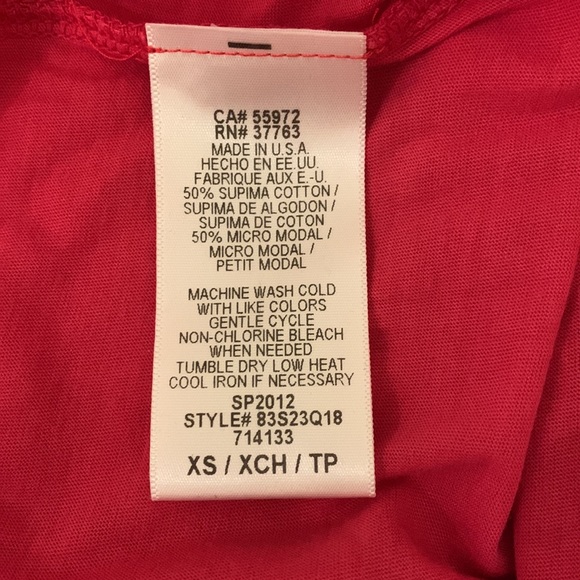 C&C California Red Tie Dye Maxi Dress Size XS - Picture 5 of 5